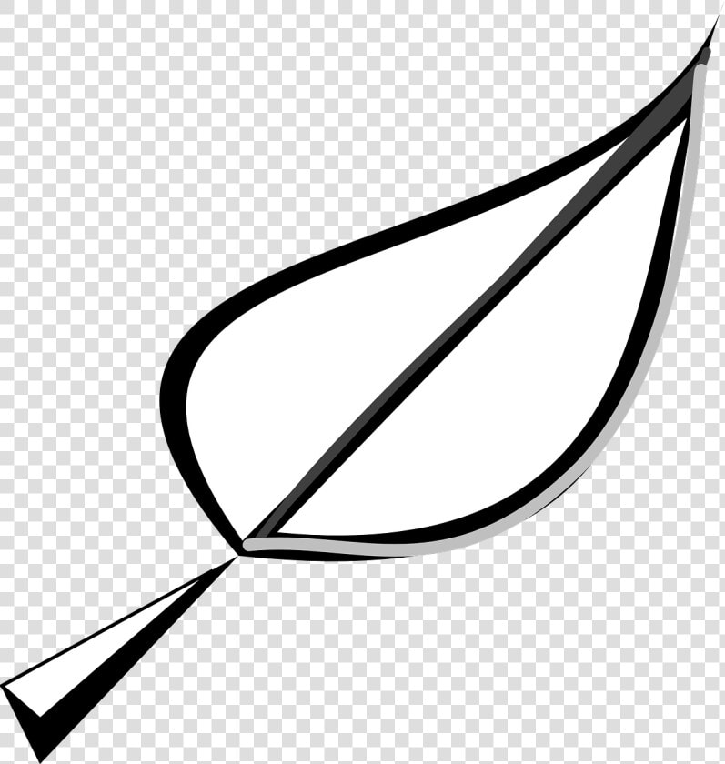 Leaf Outline Free Images On Pixabay Clip Art   Clipart Fall Black And White Leaves  HD Png DownloadTransparent PNG