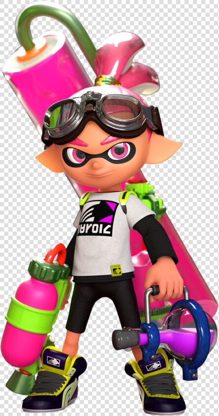 Inkling Boy Png Clip Royalty Free Download   Splatoon Inkling Boy Pink  Transparent PngTransparent PNG