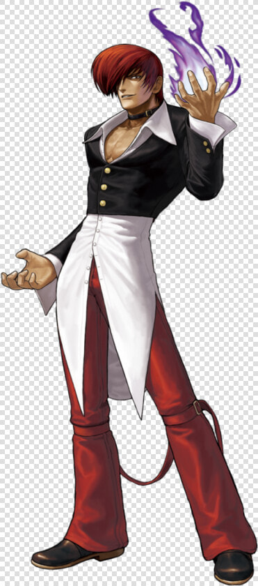 Transparent Kyo Kusanagi Png   King Of Fighters Iori  Png DownloadTransparent PNG