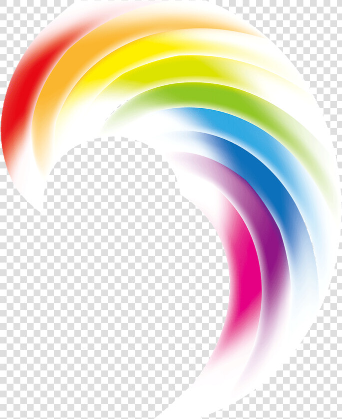 Mq Rainbow Swirls Swirl Color Colorful   Circle  HD Png DownloadTransparent PNG