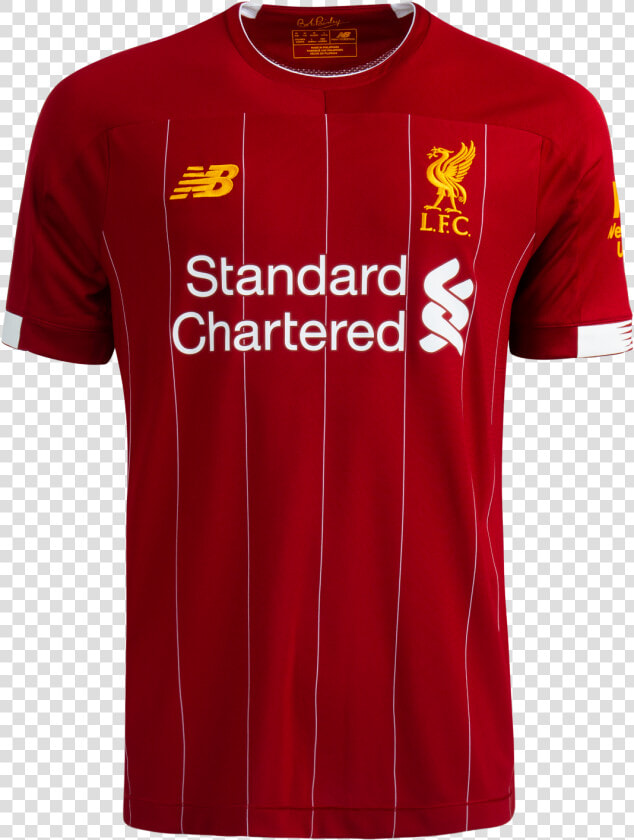 Liverpool Fc Home Jersey 2019 20   Liverpool New Training Kit  HD Png DownloadTransparent PNG