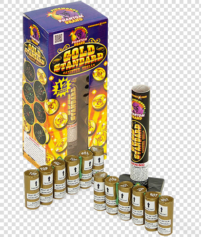 Reloadable Mortars Gold Standard Canister Shell Kit   Dice  HD Png DownloadTransparent PNG