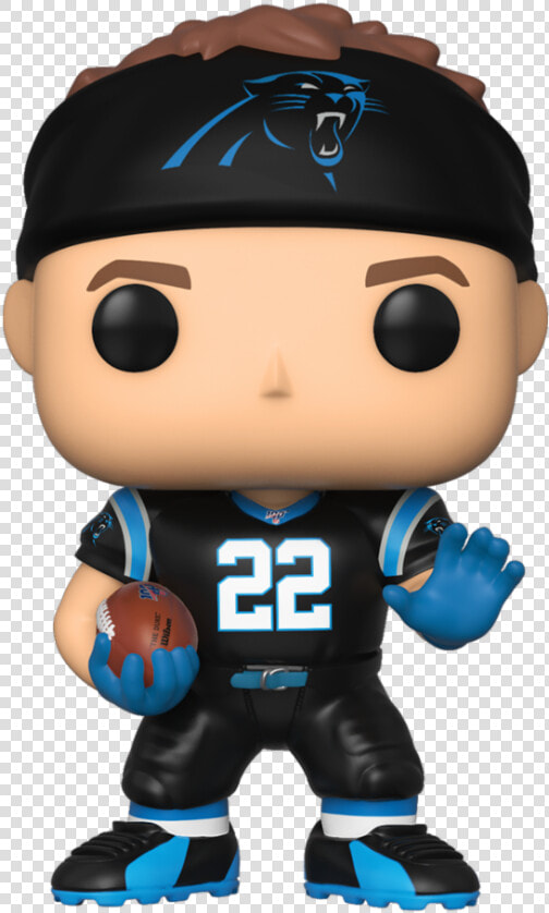 Christian Mccaffrey Carolina Panthers Pop Vinyl Figure   Christian Mccaffrey Funko Pop  HD Png DownloadTransparent PNG