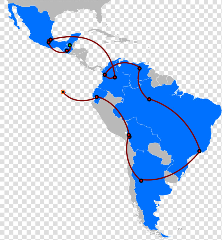 World Region Latin America  HD Png DownloadTransparent PNG