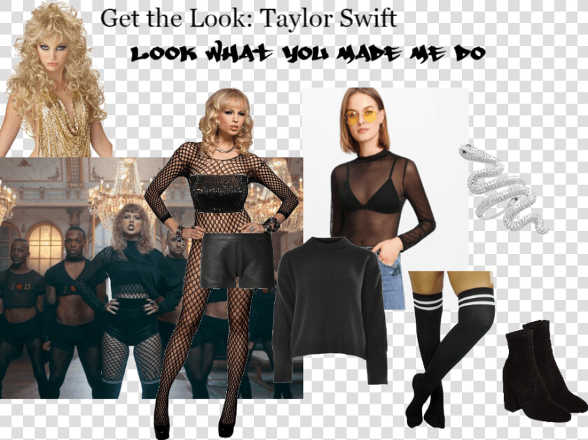 Taylor Swift Tour Outfit   Taylor Swift Look What You Made Me Do Outfits  HD Png DownloadTransparent PNG