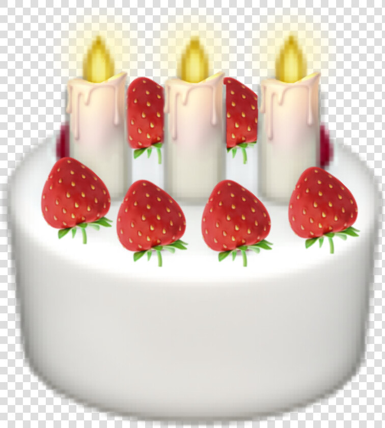  cake  emoji  strawberries  birthdaycake  cakeemoji   Transparent Cake Emoji Png  Png DownloadTransparent PNG