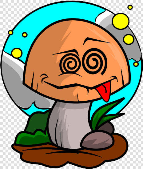 Free Poisoned Mushroom Clip Art   Hongos Alucinogenos Para Dibujar  HD Png DownloadTransparent PNG