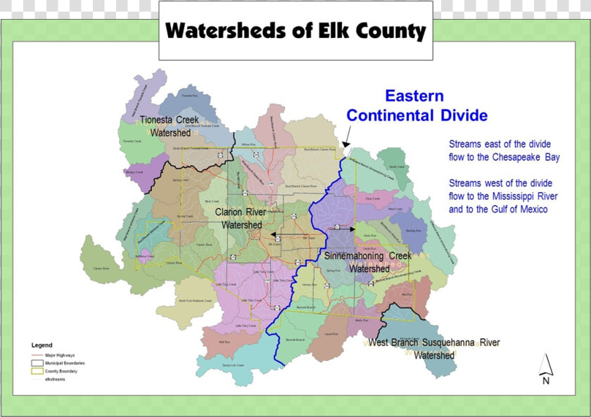 Click To Enlarge Image Ecwatershedorig   Sinnemahoning Watershed  HD Png DownloadTransparent PNG