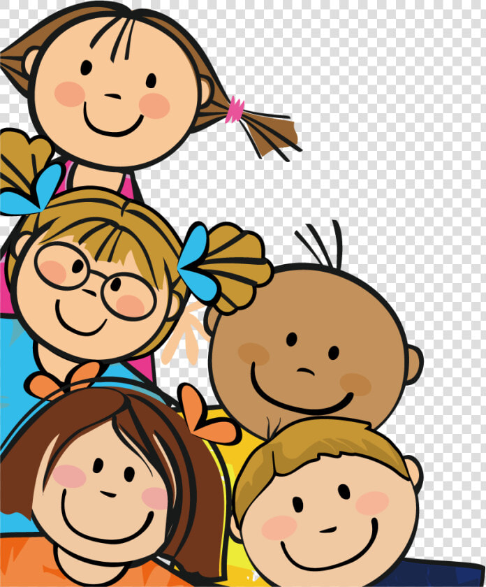 Transparent Lick Ice Cream Clipart   Children Together Cartoon  HD Png DownloadTransparent PNG