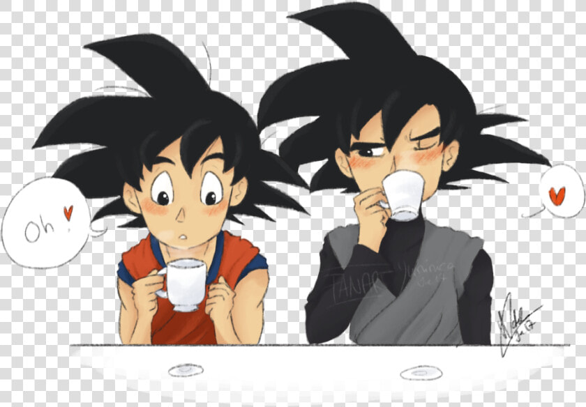 M’ Sorry But Those Two Are In My Head So I Need To   Goku X Goku Black  HD Png DownloadTransparent PNG