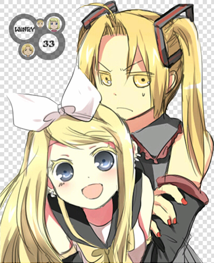 Fullmetal Alchemist Winry X Edward  HD Png DownloadTransparent PNG