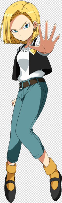 Dragon Ball Z Cell Saga Android 18  HD Png DownloadTransparent PNG