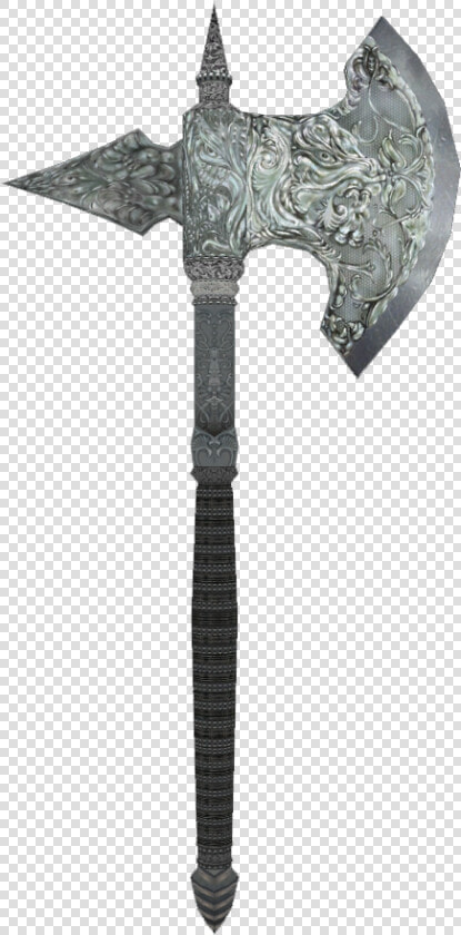 Elder Scrolls   Battle Axe Middle Ages  HD Png DownloadTransparent PNG