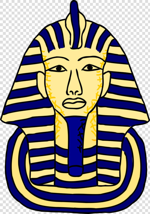 Vector Illustration Of Famous Funeral Mask Of Egyptian   Esfinge Egípcia Png  Transparent PngTransparent PNG