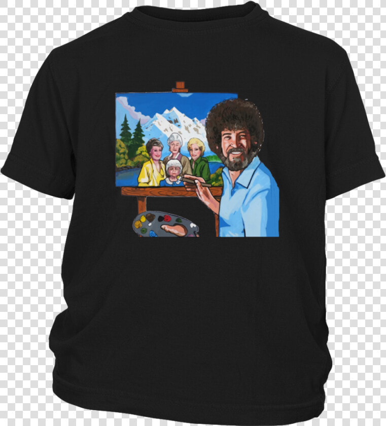 Clip Art Bob Ross Tshirt   Bob Ross Painting T Shirt  HD Png DownloadTransparent PNG