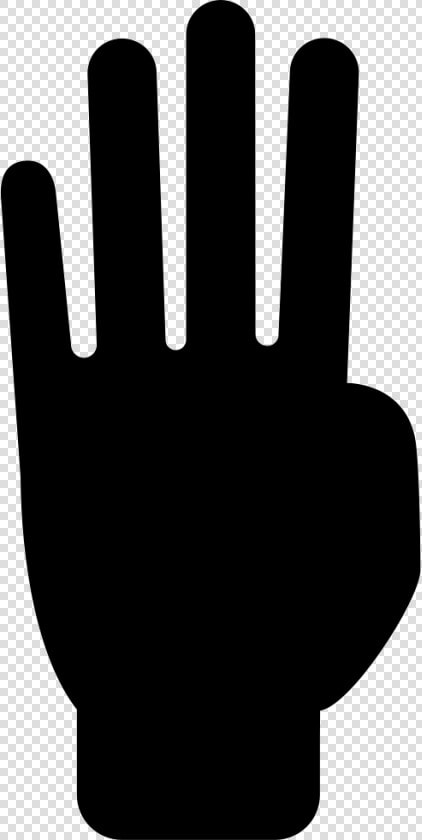 Counting To Four With Hand Fingers  HD Png DownloadTransparent PNG