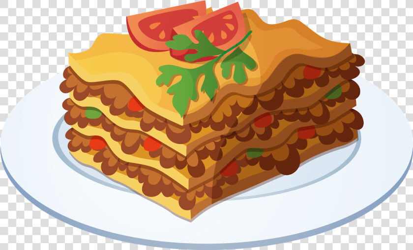 Lasagne Italian Cuisine Pasta Drawing   Lasagne Clipart  HD Png DownloadTransparent PNG