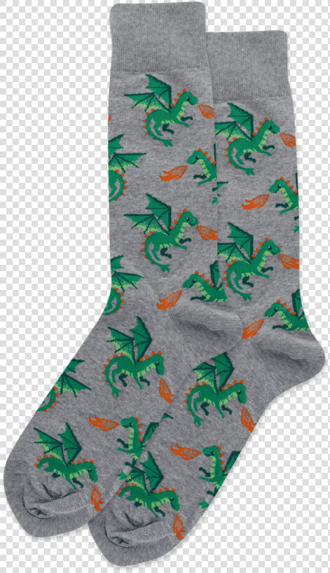 Men S Dragon Crew Socks Class Slick Lazy Image Js   Sock  HD Png DownloadTransparent PNG