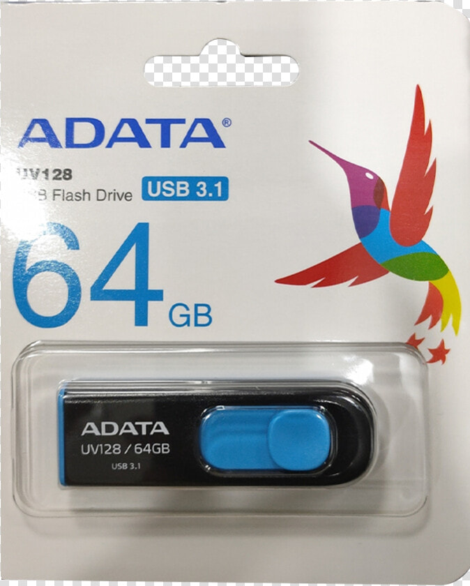 Thumb   Adata Uv128 64gb Usb 3 1  HD Png DownloadTransparent PNG