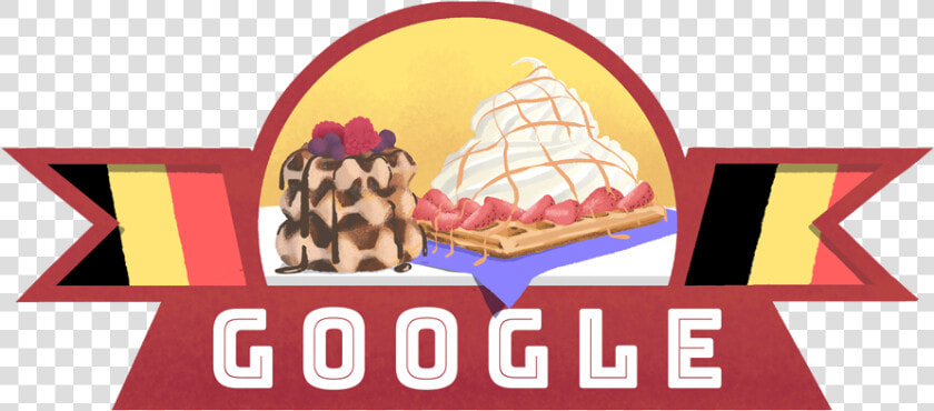 National Waffle Day Google Doodle  HD Png DownloadTransparent PNG