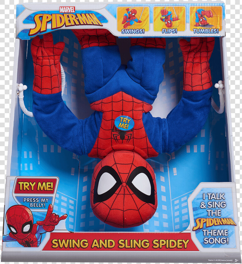 Marvel Swing  amp  Sling Spider man   Swing And Sling Spiderman  HD Png DownloadTransparent PNG