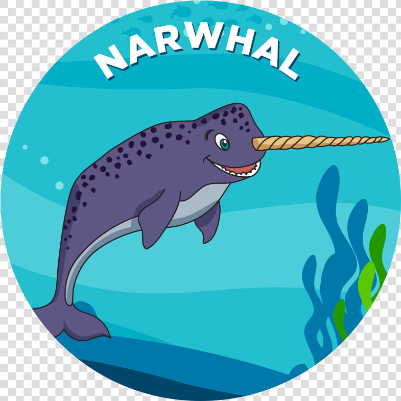 Narwhal   Mako Shark Cartoon  HD Png DownloadTransparent PNG