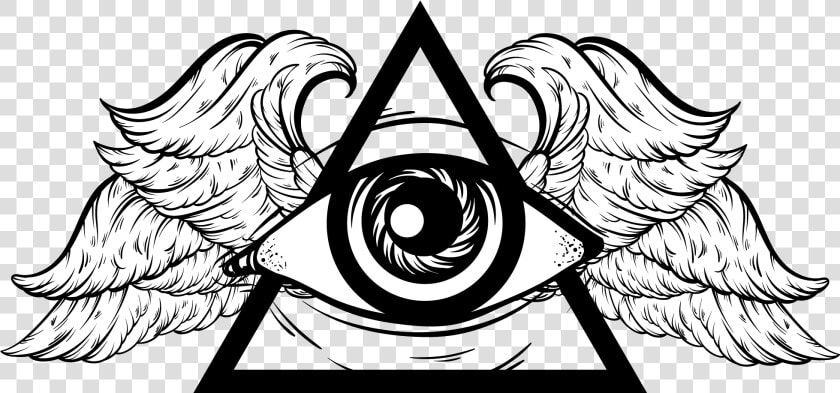 All Seeing Eye Png   All Seeing Eye With Wings  Transparent PngTransparent PNG