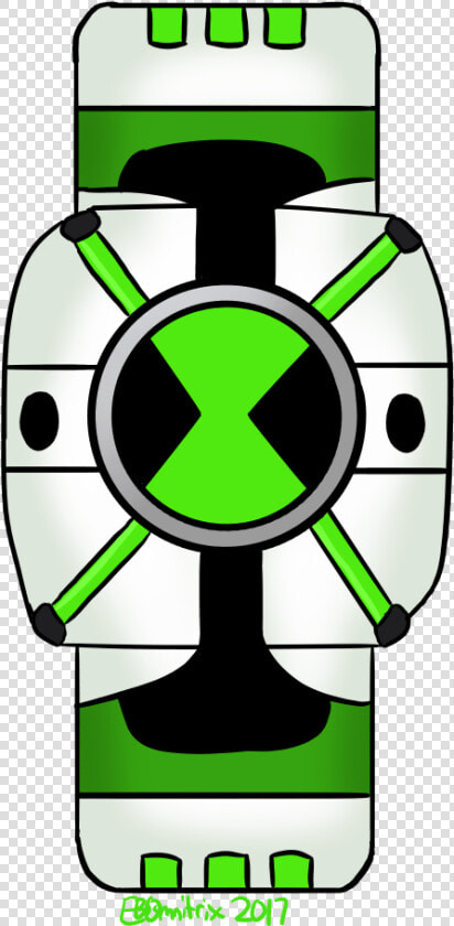 Celebrating 10 Years Of Your Omniverse   Green Omnitrix  HD Png DownloadTransparent PNG