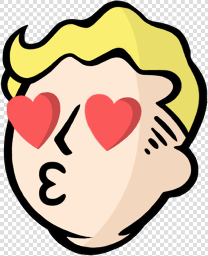  officialstars 🍀👑↗ Fallout Love Funny Blonde Hearts   Fallout 76 Png  Transparent PngTransparent PNG