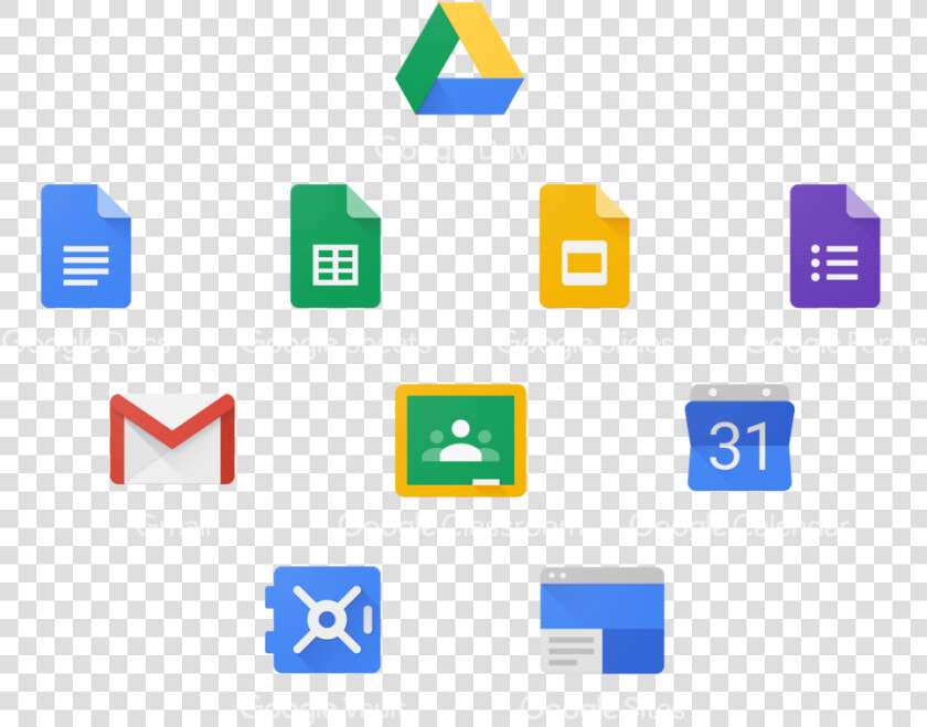 G Suite Edu Logos V3 Wtrans   G Suite Features  HD Png DownloadTransparent PNG