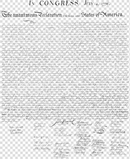 Declaration Of Independence Png  Transparent PngTransparent PNG