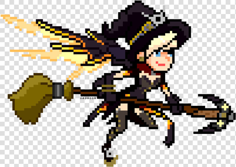 Banner Royalty Free Transparent Mercy Pixel   Overwatch Mercy Pixel Spray  HD Png DownloadTransparent PNG