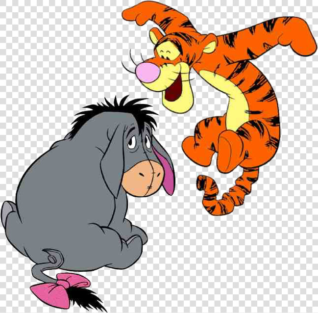 Tiggereeyore   Eeyore Or Tigger  HD Png DownloadTransparent PNG