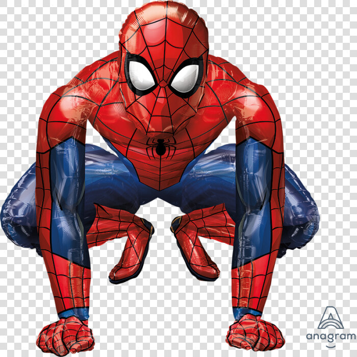 Spider Man Gliding Balloon  HD Png DownloadTransparent PNG