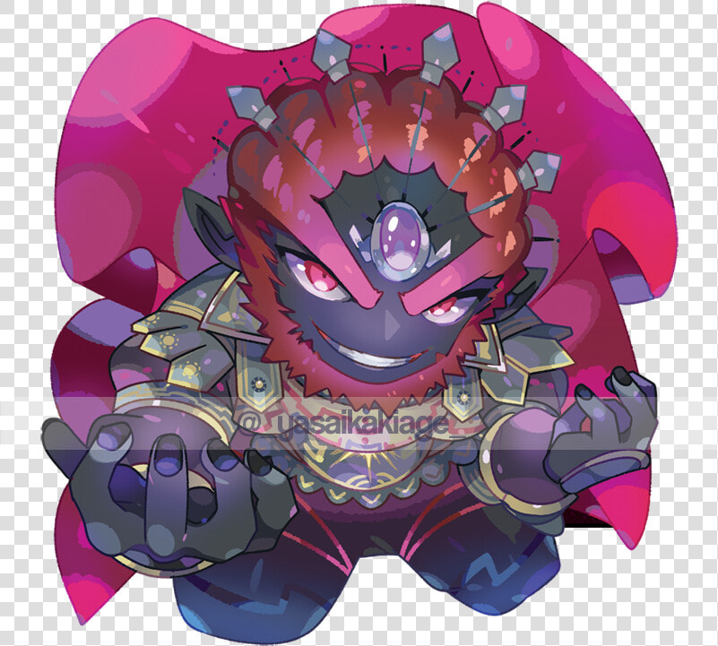 Ganondorf Acrylic Charm   Illustration  HD Png DownloadTransparent PNG