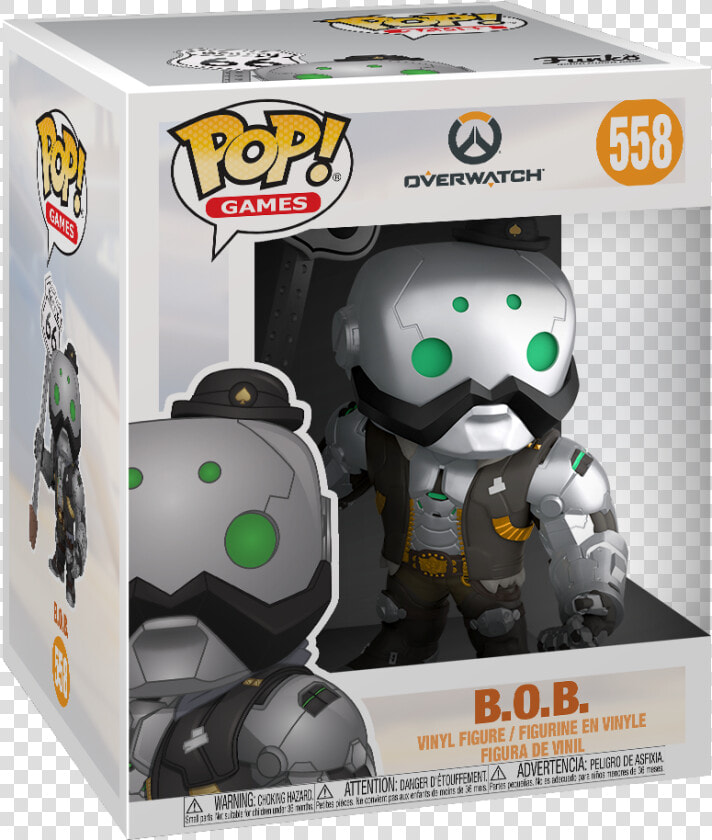 Funko Pop Games   Funko Pop Overwatch Bob  HD Png DownloadTransparent PNG