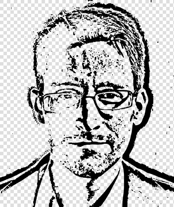 Edward Snowden Vector  HD Png DownloadTransparent PNG