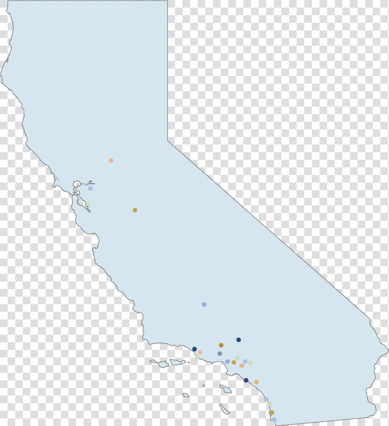 Brighton Website Portfolio Concept V8 Rev11   California Map  HD Png DownloadTransparent PNG