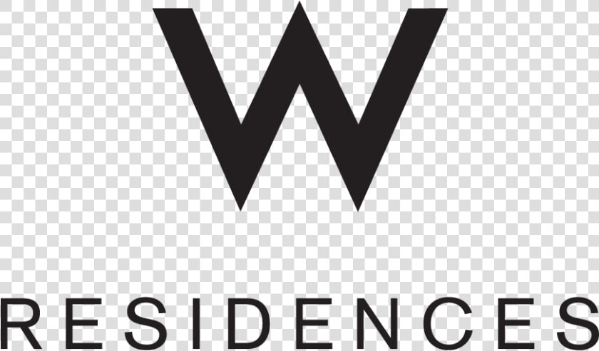 W Residences Vibrant Welcoming Exclusive   W Hollywood Residences Logo  HD Png DownloadTransparent PNG