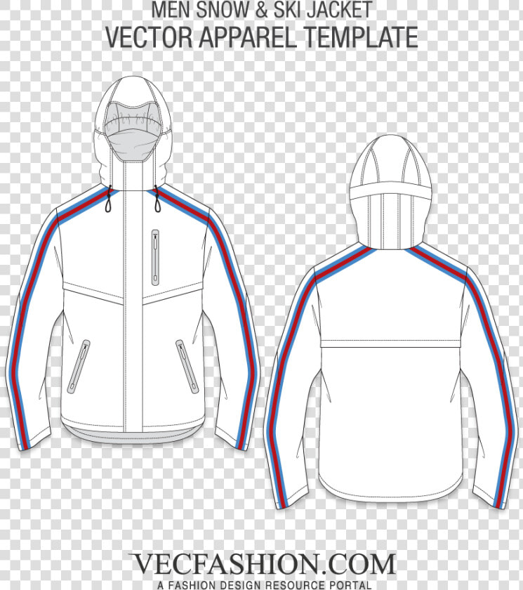 Men Snow And Ski Jacket Class Lazyload Lazyload Mirage   Jacket Vector  HD Png DownloadTransparent PNG