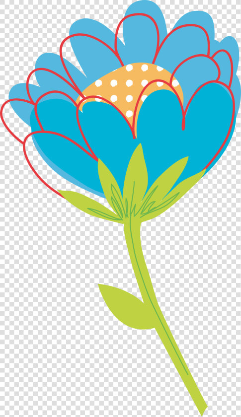 Flowers Vectors Clipart Plant   Vector Clipart Flower Png  Transparent PngTransparent PNG