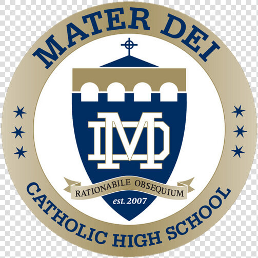 School Logo   Mater Dei Catholic Logo  HD Png DownloadTransparent PNG