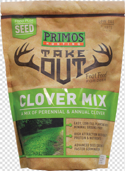 Take Out Seed Clover Blend 3 Lb Bag   Grass  HD Png DownloadTransparent PNG