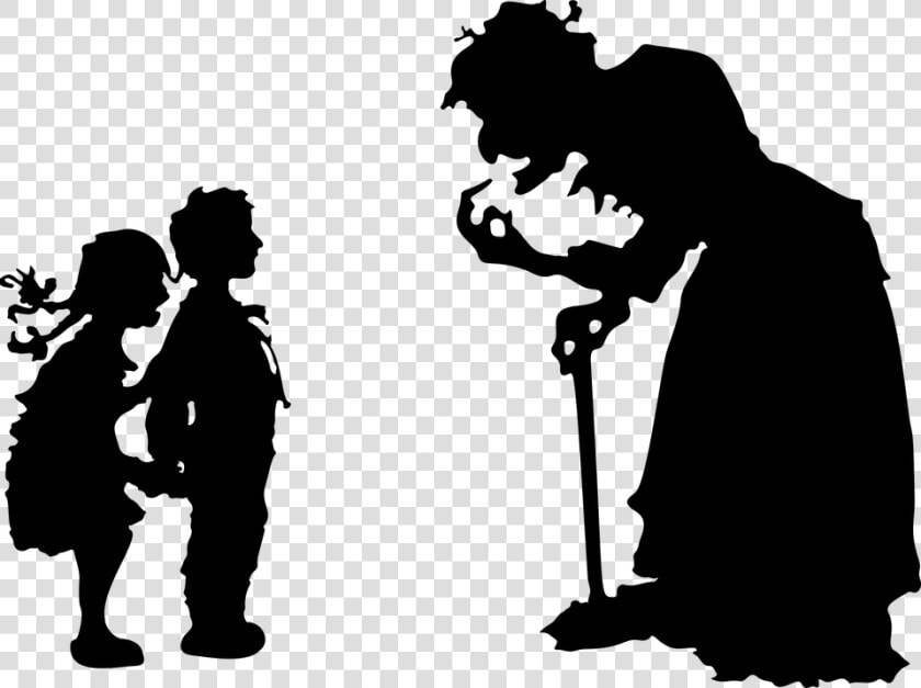 Witch  Woman  Silhouette  Hansel  Gretel  Children   Hansel And Gretel Shadow  HD Png DownloadTransparent PNG