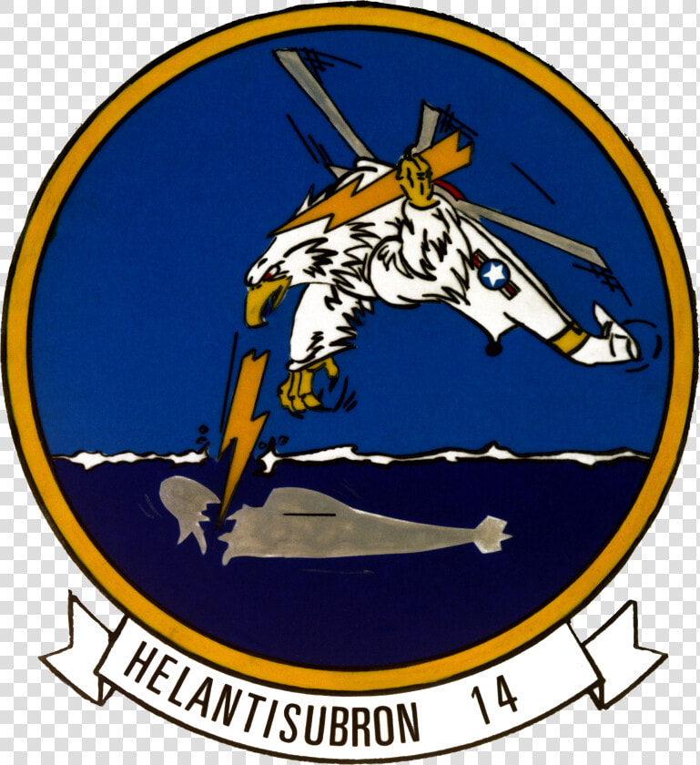 Helicopter Anti submarine Squadron 14 Insignia  1984   Emblem  HD Png DownloadTransparent PNG