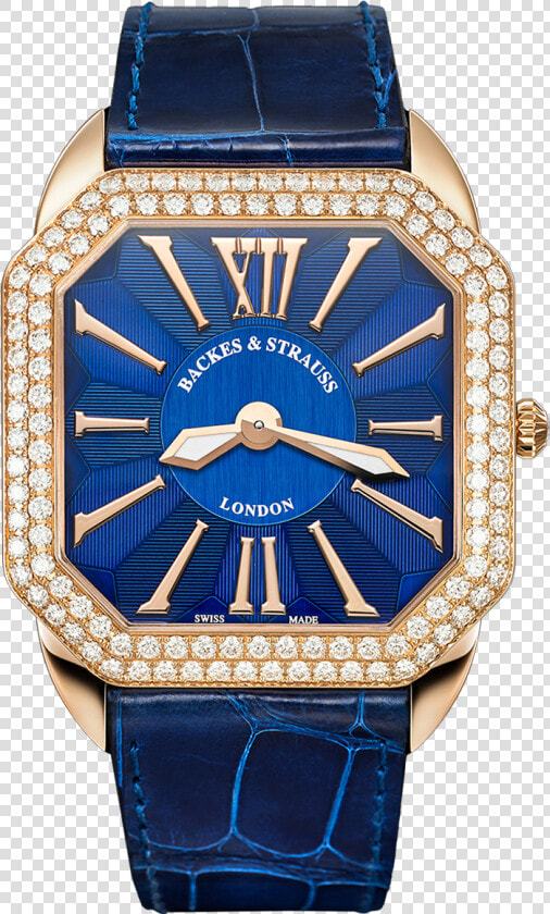 Berkeley Renaissance 43 Luxury Diamond Set Case   Analog Watch  HD Png DownloadTransparent PNG