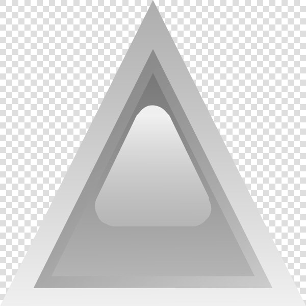 Led Triangular Grey Clipart   Clip Art  HD Png DownloadTransparent PNG