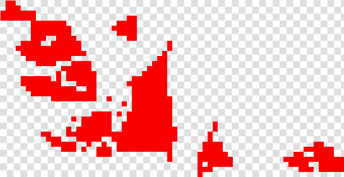 Blood Splatters Png   Pixel Art Blood Splash  Transparent PngTransparent PNG