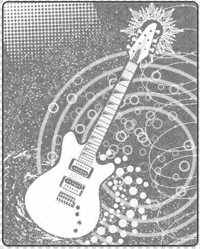 Guitar Graffiti By Artformdesigns Blanket 40 X50   Acoustic Guitar  HD Png DownloadTransparent PNG