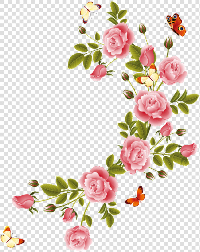 Decoracion De Flores Patrón   Shabby Chic Flowers Png  Transparent PngTransparent PNG